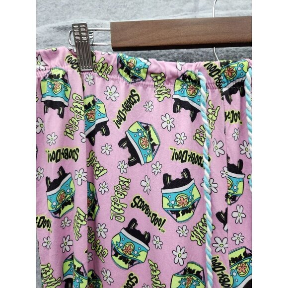 Scooby-Doo! Pink Cartoon Print Pajama Pants For Adults Size 2X - Picture 2 of 6